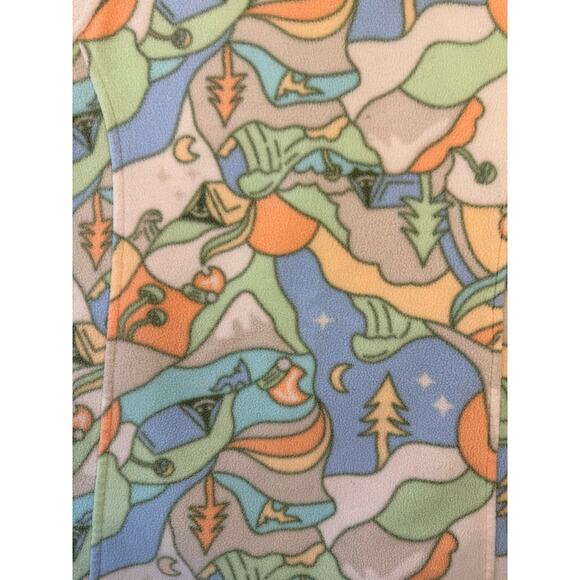 Columbia Girls Cream Ivory Fleece Jacket Benton Springs II Dark Stone Epicamp L - Picture 7 of 10